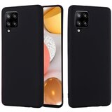  Ovitek za Samsung A42 5G | Liquid Silicone | Črn | Shoptok.si