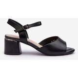 Sergio Leone Women's Low Heel Eco Leather Sandals | Eponuda.ba