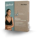 Carriwell Grudnjak za trudnice i dojilje podstavljeni bijeli, S | shoptok.hr