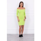 Kesi Dress fitted - ribbed kiwi | shoptok.hr