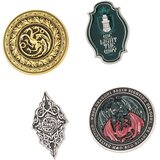 Grupo Erik Editores S. L. Game of Thrones, The House of The Dragon - Bedž set 4 - Game of Thrones, The House Of The Dragon Cene