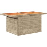 vidaXL 7-dijelni set vrtnih sofa s jastucima bež od poliratana bagrem | shoptok.hr
