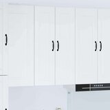 vidaXL Stenska kuhinjska omarica Bela 60 x 31 x 100 cm Konstruiran les | Shoptok.si