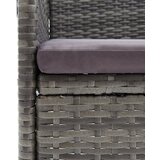  5-dijelni vrtni blagovaonski set sivi | shoptok.hr