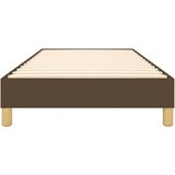  Okvir za krevet s oprugom tamnosmeđi 90x200 cm od tkanine | shoptok.hr