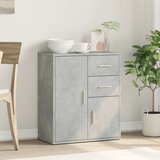  Komoda beton siva 60 x 31 x 70 cm od konstruiranog drva | shoptok.hr