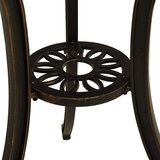 vidaXL Vrtni stol brončani 62 x 62 x 65 cm od lijevanog aluminija | shoptok.hr