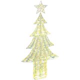  Božićno drvce s 240 LED svjetlima Topla bijela 181 cm PET | shoptok.hr