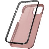 AVIZAR Trdo kovinsko zašcitno ohišje mehko na dotik za iPhone 13 Pro s polno sprednjo in zadnjo stranjo - rožnato zlato, (20717631) Cene