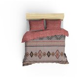 Mijolnir Set posteljine od ranforce pamuka u crvenoj, žutoj, beloj i crnoj boji | Eponuda.com