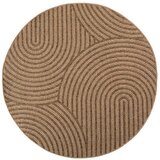 Ayyildiz Carpets Rjava okrogla notranja in zunanja preproga ø 80 cm Timber 1401 – | Shoptok.si