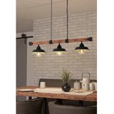 Eglo 44086 - Luster na lancu OLDBURY 3xE27/60W/230V | Eponuda.com