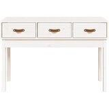  Konzolni stol bijeli 114 x 40 x 75 cm od masivne borovine | shoptok.hr