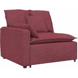  Modularna sofa s jastucima, vinsko crvena | Eponuda.com