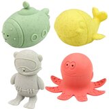  Edukativne igračke za kupanje Senzorne gumene figure pastelne boje 4 kom. | shoptok.hr
