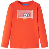 vidaXL Dječja majica s dugim rukavima jarkonarančasta 116 | shoptok.hr