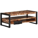 Višebojni stolić za kavu 90x50x36 cm puno drvo obrađeno | Shoptok.si
