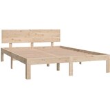  Okvir za krevet od masivne borovine 140 x 200 cm | shoptok.hr
