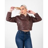 La Force Fashion ženska invento kožna jakna stormy - tamno braon | Eponuda.com