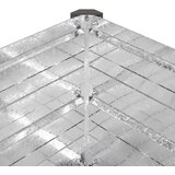  Povišeni vrtni krevet Srebrna 100 x 40 x 55 cm cinkani - 100 x 40 x 55 cm Pocinčani čelik Cijene