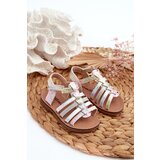 FR1 Children's Gladiator Sandals with Velcro in Multicolor Radovia Cene
