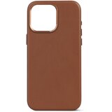 Decoded leather backcover for iphone 15 pro tan u