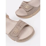 GOODIN Beige women's sandals | shoptok.hr