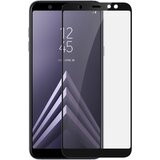 AVIZAR Integrirana folija iz kaljenega stekla s crnimi konturami - Popolna oprijemljivost str. Samsung Galaxy A6 Plus, (20607081) Cene