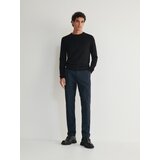 Reserved - Chino slim fit hlače - mornarsko plava Cijene