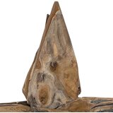  Božićna zvijezda Smeđa 59,5 x 18 x 74 cm Čvrsto teak drvo | shoptok.hr