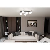  plafonsko svetlo smart 5xE14/10W/230V crno/belo | Eponuda.com