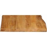 Stolna ploča 80x80x3,8 cm od masivnog drva manga sa živim rubom | shoptok.hr