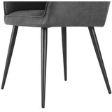 Eglo 424936 - Trpezarijska stolica MASANTOL 83x57,5 cm siva | Eponuda.com