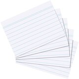 Herlitz Kartica A6, diktando, set 100/1, 170 gramski papir, bijele | shoptok.hr