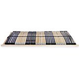 vidaXL Letveno dno za posteljo 2 kosa z 42 letvicami 7 con 90x200 cm | Shoptok.si