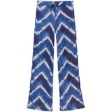 Pull&Bear Hlače modra / temno modra / off-bela | Shoptok.si