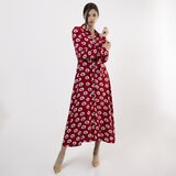 FAME ženska haljina dugih rukava crvena cene