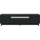  LED TV kabinet Crna Konstruirano drvo | shoptok.hr