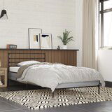 Maison Chic Posteljni okvir - Enojna postelja - Postelja za odrasle siva sonoma 100x200 cm inž. les in kovina-J9047, (21775831) | Shoptok.si