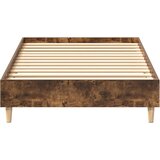  Okvir kreveta bez madraca dimljeni hrast 90x200 cm | shoptok.hr