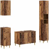  Set kupaonskih ormara od 4 dijela DELFT Staro drvo | shoptok.hr