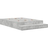  Krevet s ladicama Betonski sivi 150 cm Konstruirano drvo | shoptok.hr