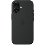 Apple iphone 16 silicone case with magsafe MYY13ZM/A - black Cene