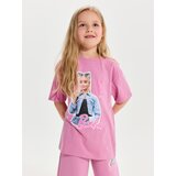Sinsay Pamučna majica s printom Barbie | shoptok.hr
