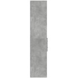  Visoka komoda boja betona 30x42,5x185 cm od konstruiranog drva | Eponuda.ba