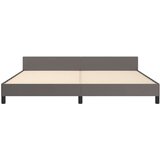 Okvir za krevet s uzglavljem sivi 200x200 cm od umjetne kože | shoptok.hr