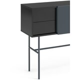 Teulat Crni/antracitno sivi pomoćni stol 35x110 cm Nube – | shoptok.hr