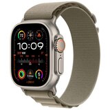 Apple Watch Ultra2 Cellular 49mm Titanium Case w Olive Alpine Loop – Large Cijene