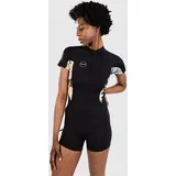 Bahia 2/1 Front Zip Spring Neoprenska obleka black / mikahfloral / black