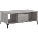  Klubska mizica siva sonoma 90x50x36,5 cm inženirski les, (20712197) | Shoptok.si